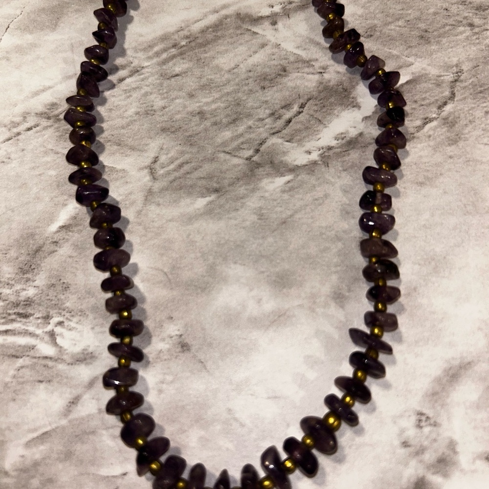 Elegant Amethyst Necklace